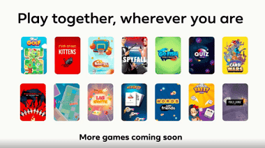 Facebook Messenger 視訊通話加入多人游戲功